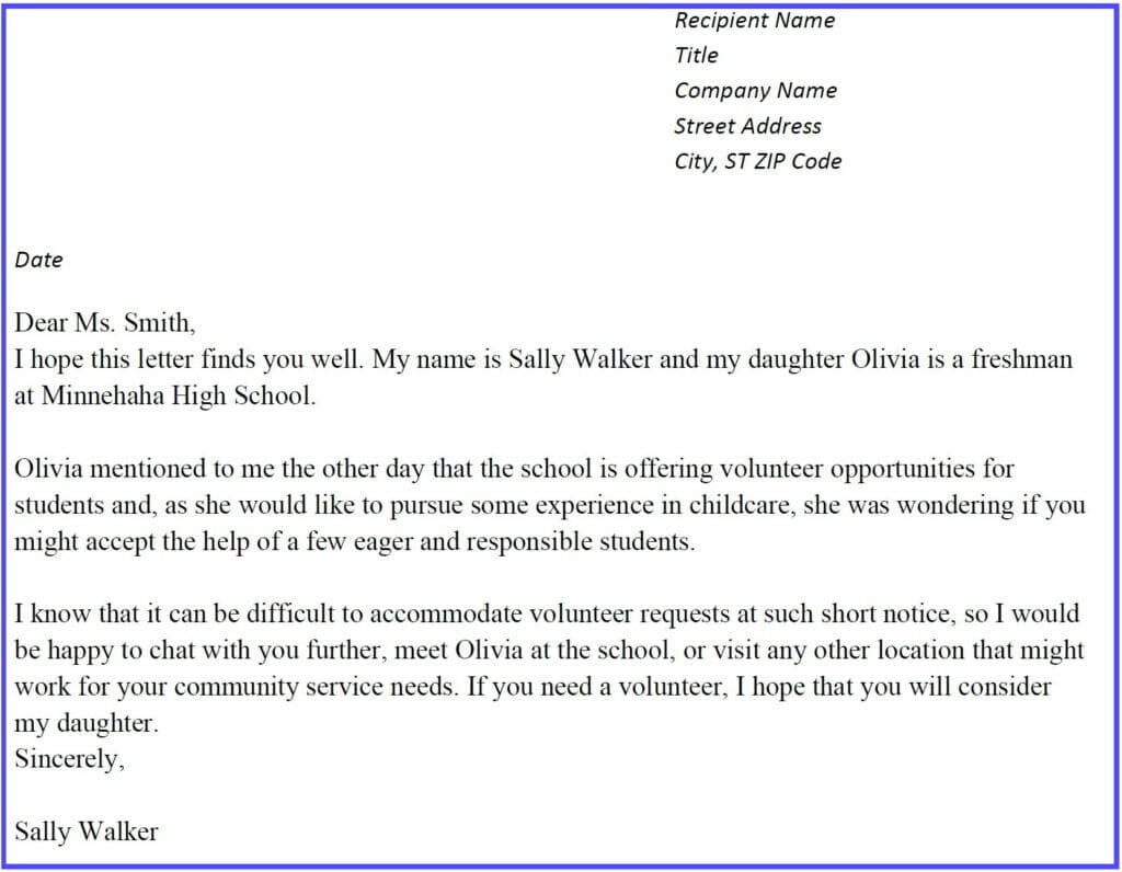Example Of Volunteering In The Community Example Of Volunteering In The Community